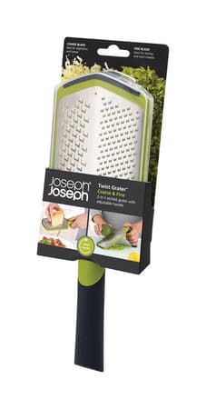 Joseph Joseph Twist Course & Fine Grater, Green