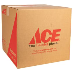 Ace 15 in. H X 16 in. W X 16 in. L Cardboard Corrgugated Box 1 pk