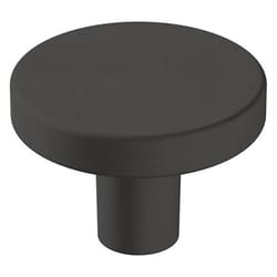 Amerock Versa Contemporary Round Cabinet Knob 1-3/8 in. D 1 in. Matte 1 pk