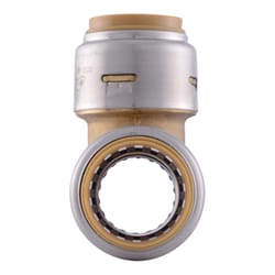 SharkBite 3/4 in. Push X 3/4 in. D Push Brass Tee