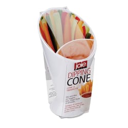 Joie Assorted Plastic French Fry Cone and Dipping Cup