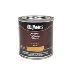 Old Masters Semi-Transparent Golden Oak Oil-Based Alkyd Gel Stain 1/2 pt