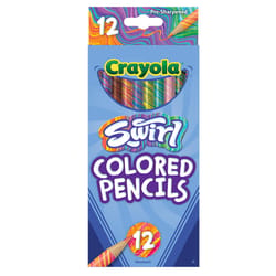 Crayola Swirl Colored Pencil 12 pk