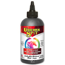 Unicorn Spit Flat Black Gel Stain and Glaze 8 oz