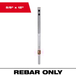 Milwaukee 5/8 in. X 12 in. L Carbide Rebar Cutter Straight Shank 1 pc