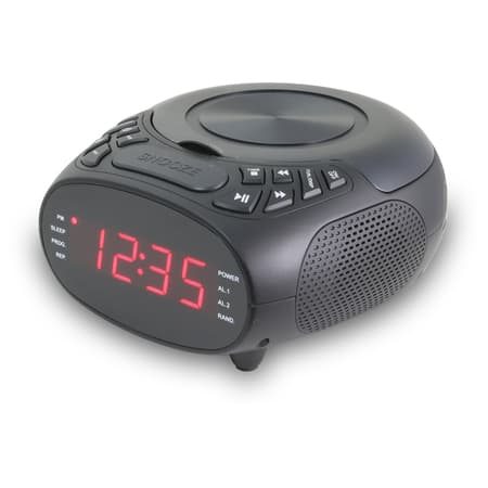 GPX Black AM/FM Clock Radio Digital Plug-In - Ace Hardware