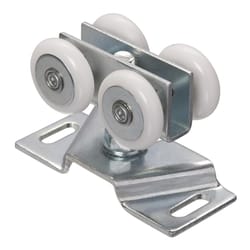 Ace Silver Plastic/Steel Roller Assembly 2 pc