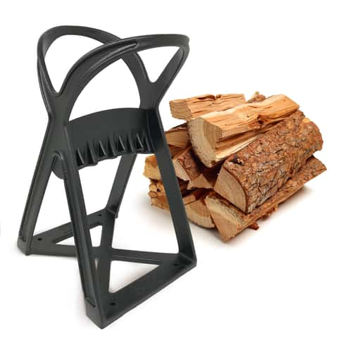 Wall Mount Steel Firewood Splitter Kindling Wood Cracker Cutting Tool  Cutter USA