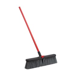 Libman Polyethylene Terephthalate 18 in. Rough Surface Push Broom