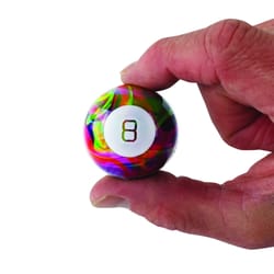 Super Impulse World's Smallest Magic 8 Ball Tie Dye Multicolored