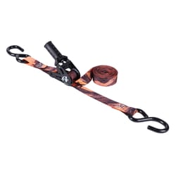 Keeper 12 ft. L Camo Ratchet Tie Down 500 lb 2 pk