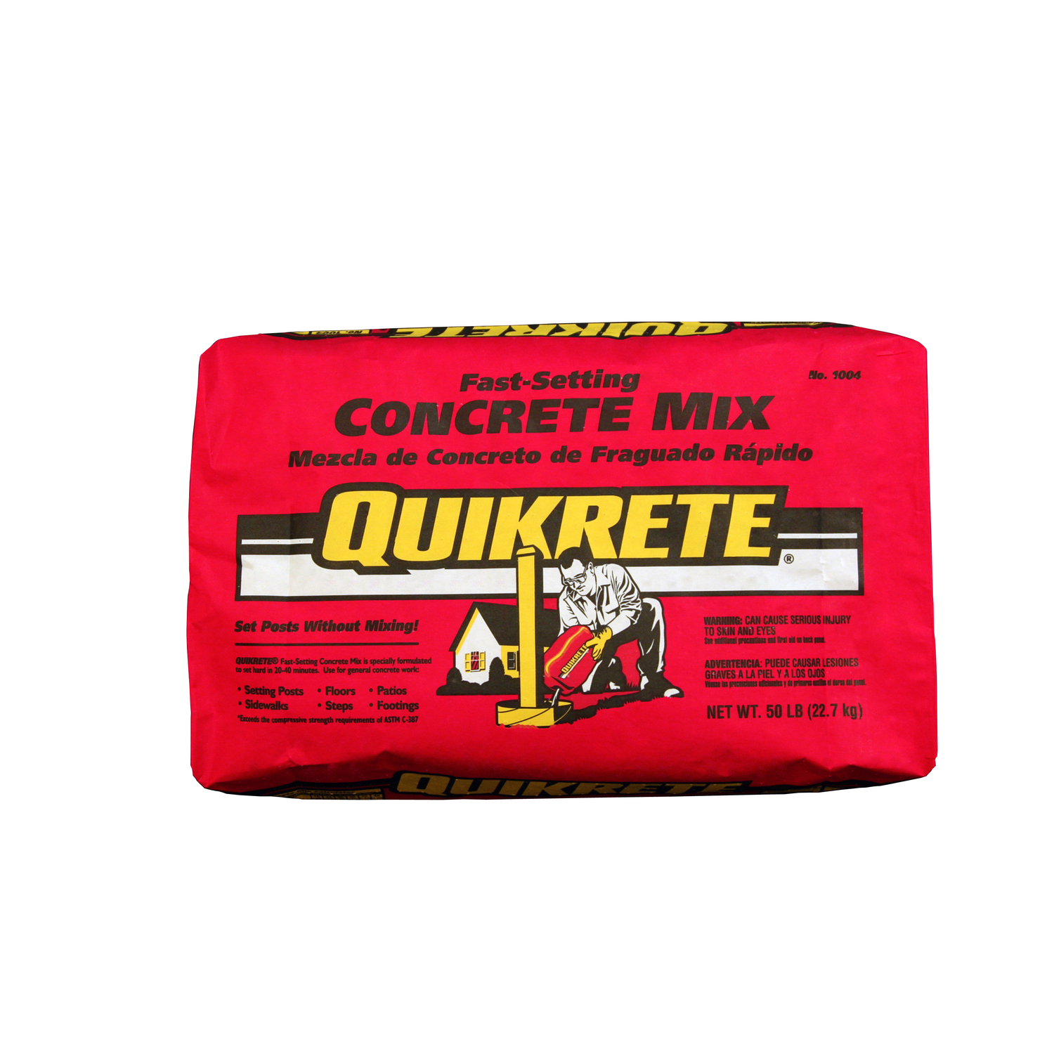 UPC 039645100387 product image for Quikrete Fast Setting Concrete Mix 50 lb. | upcitemdb.com