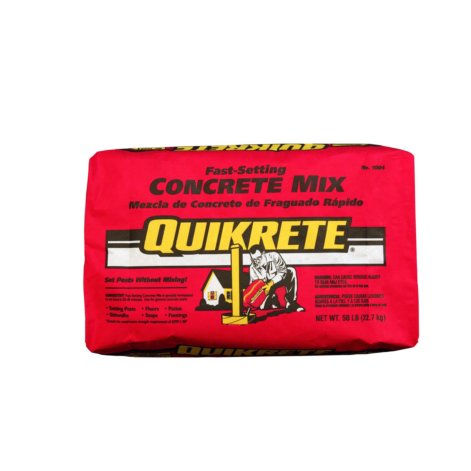 UPC 039645100387 product image for Quikrete Fast Setting Concrete Mix 50 lb. | upcitemdb.com
