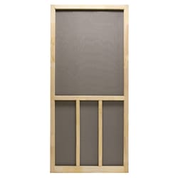 Precision 80-1/2 in. H X 36 in. W Aspen Natural Wood Wood Screen Door