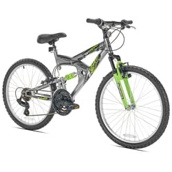 Kent Boys 24 in. D Bicycle Gray