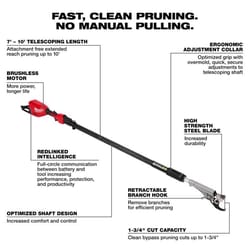 Milwaukee M18 Brushless 3008-20 Steel Curved Telescoping Pruning Shears