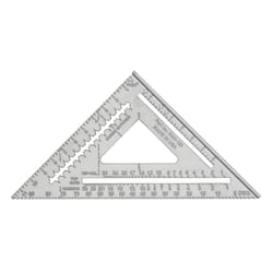 Johnson 12 in. L Aluminum Rafter Square