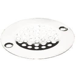 Ace 4-5/8 in. D Chrome Stainless Steel Sink Strainer Silver