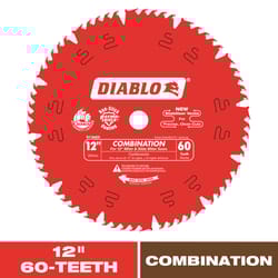 Diablo 12 in. D X 1 in. TiCo Hi-Density Carbide Circular Saw Blade 60 teeth 1 pk