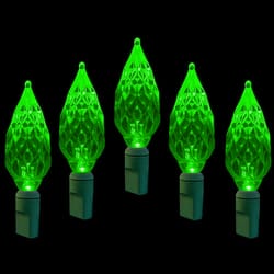Holiday Bright Lights LED Mini Green 50 ct Christmas Lights