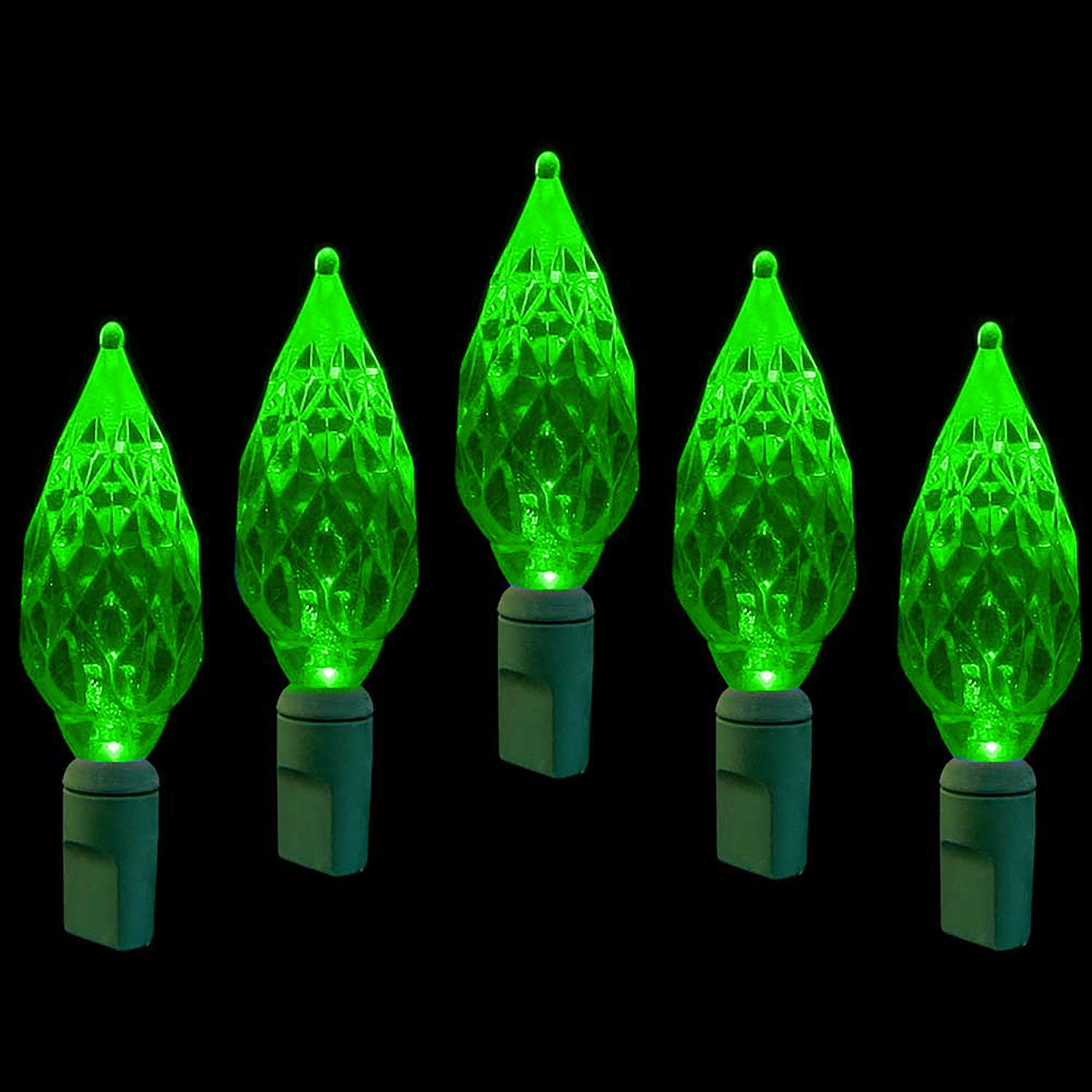 Holiday Bright Lights LED Mini Green 50 ct Christmas Lights Ace Hardware