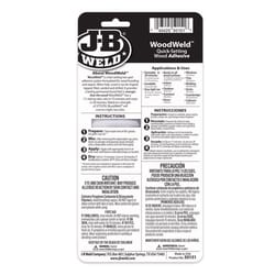 J-B Weld Light Tan Wood Epoxy 0.85 oz