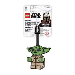 LEGO Star Wars Mandalorian Grogu Bag Tag Silicone 1 pk