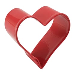 R&M International Corp International Corp 2 in. W X 2 in. L Mini Heart Cookie Cutter Red 1 pc