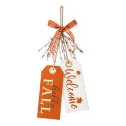 Glitzhome 24 in. Hello Fall Welcome Fall Decor