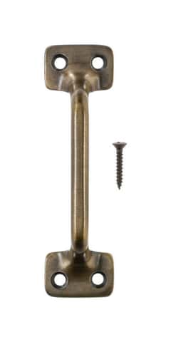 Ace 4 in. L Antique Brass Brass Universal Sash Lift Handle 1 pk Ace 4 in. L Antique Brass Brass Universal Sash Lift Handle 1 pk