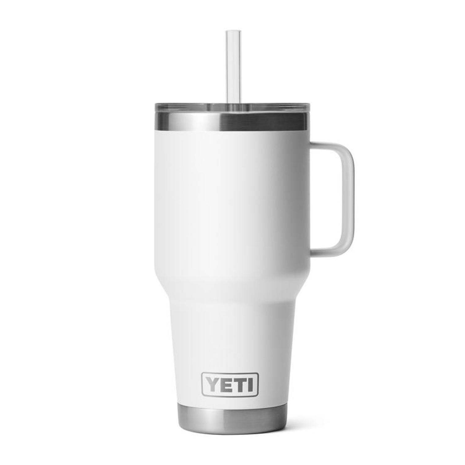 YETI Rambler 35 oz White BPA Free Straw Mug Uae Electronic uaeelectronic.com