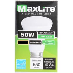 MaxLite BR20 E26 (Medium) LED Bulb Bright White 50 Watt Equivalence 1 pk