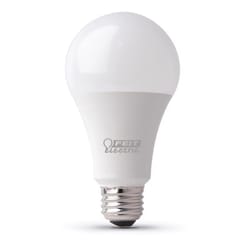 Feit LED A19 E26 (Medium) LED Bulb Soft White 100 Watt Equivalence 2 pk
