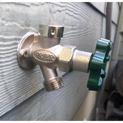 Prier 1/2 in. Crimp PEX in. Anti-Siphon Brass Freezeless Wall Hydrant