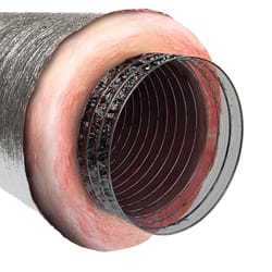 Imperial 25 ft. L X 9 in. D Silver Poly Duct