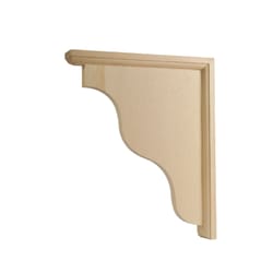 Waddell Hardwood Bracket 9 in. L 10 lb