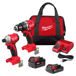 Milwaukee M18 Cordless Brushless 4 Tool Combo Kit