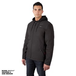 Milwaukee M12 S Long Sleeve Unisex Full-Zip Heated Jacket Kit Black