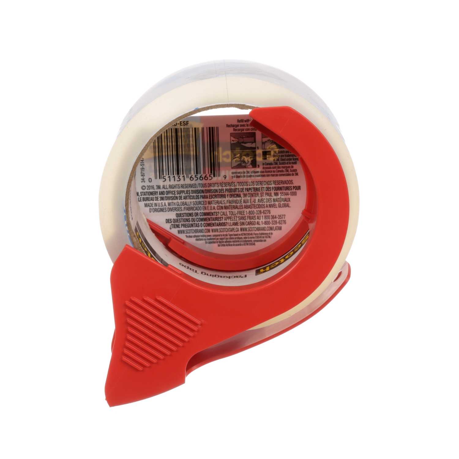 Scotch 1.88 in. W x 38.2 yd. L Heavy Duty Packaging Tape Clear Ace