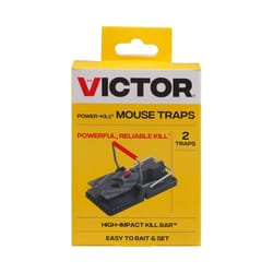 Victor Power-Kill Small Snap Trap For Mice 2 pk