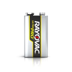 Rayovac Ultra Pro 9-Volt Alkaline Batteries 6 pk Shrink Wrapped