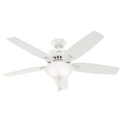 Hunter Newsome 52 in. Snow White Indoor Ceiling Fan