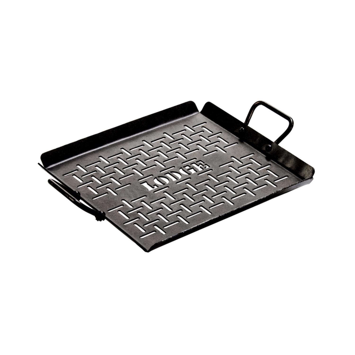 Lodge Carbon Steel Grill Pan Black Sansujyuku sansujyuku.com