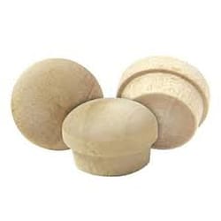 Eazypower Isomax Mushroom Birch Head Plug 1/2 in. D X 1 1/2 in. L 20 pk