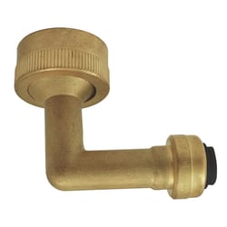 Apollo Push to Connect 1/4 in. PTC in to X 3/4 in. D GHT Brass 90 Degree Elbow