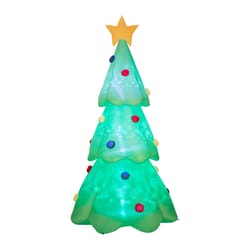 Glitzhome 106.3 in. Christmas Tree Decor Inflatable