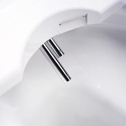 Brondell Swash N/A gal White Round Electronic Bidet Toilet Seat