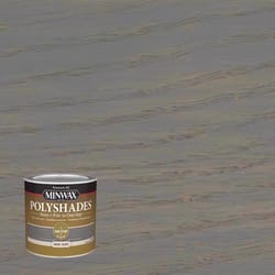 Minwax PolyShades Semi-Transparent Satin Slate Oil-Based Stain/Polyurethane Finish 1/2 pt