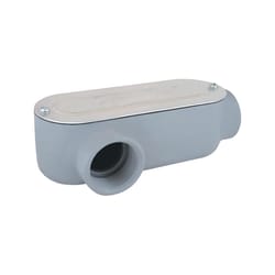 Sigma Engineered Solutions ProConnex 3/4 in. D Die-Cast Aluminum Conduit Body For Rigid/IMC 1 pk