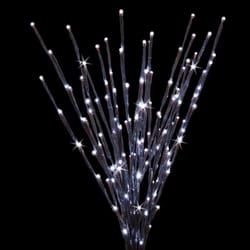 Celebrations Platinum LED Pure White Light Burst 32 in. Yard Decor